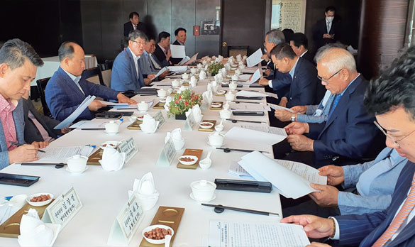 부산건설협의회와의 간담회