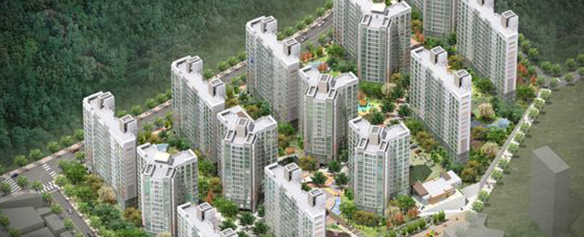 정관공공임대 주택건립사업 조감도