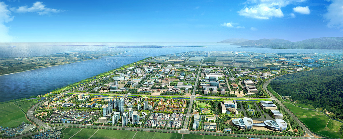 화전산업단지 조감도