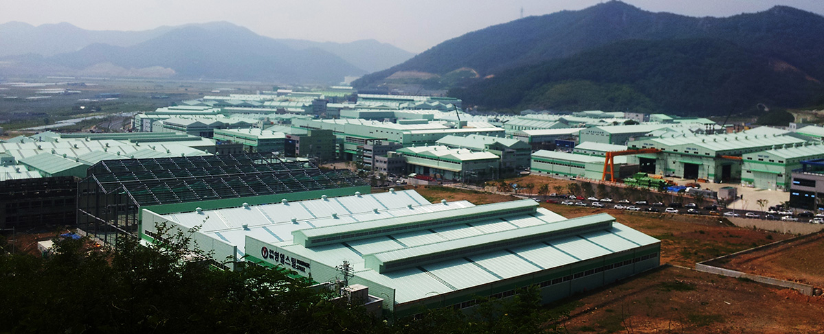 미음산업단지 전경사진