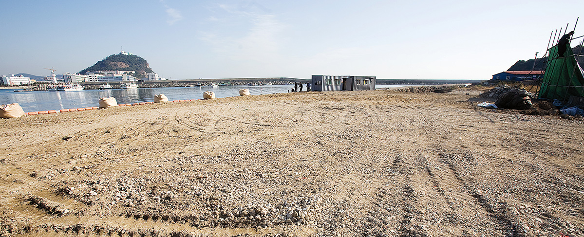 동삼하리지구 도시개발사업 현장