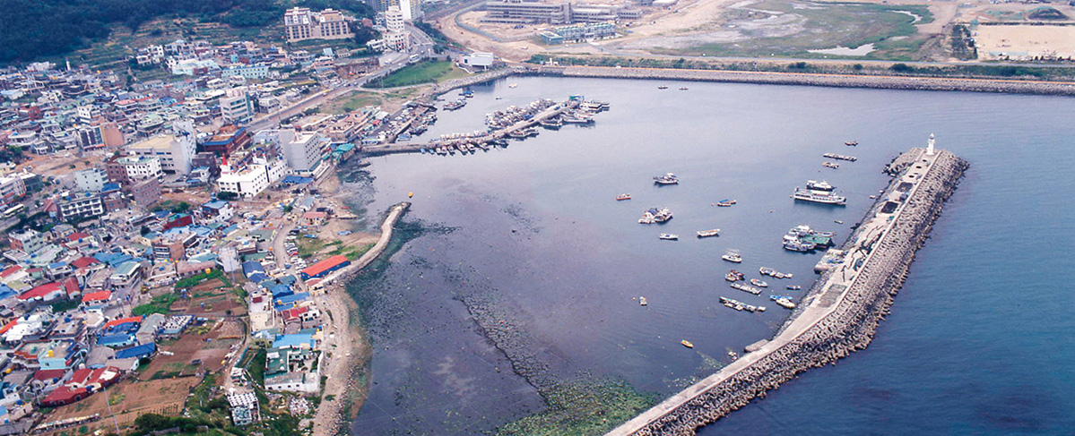 동삼하리지구 도시개발사업 전경