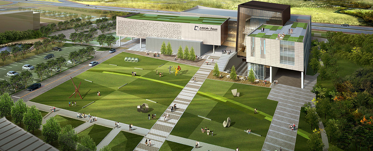 부산현대미술관 조감도