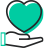 하트 손 아이콘