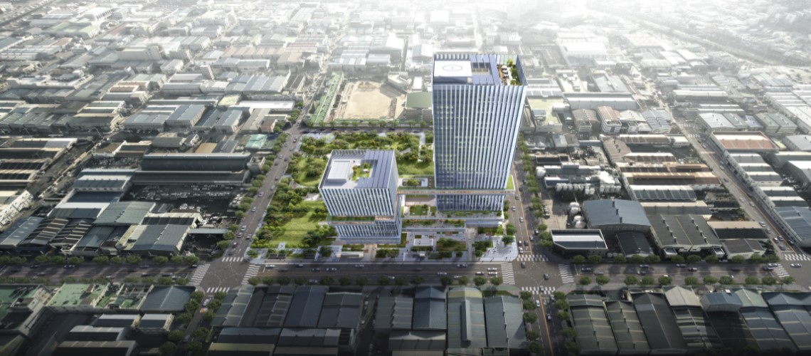 서부산 행정복합타운 건립사업 조감도