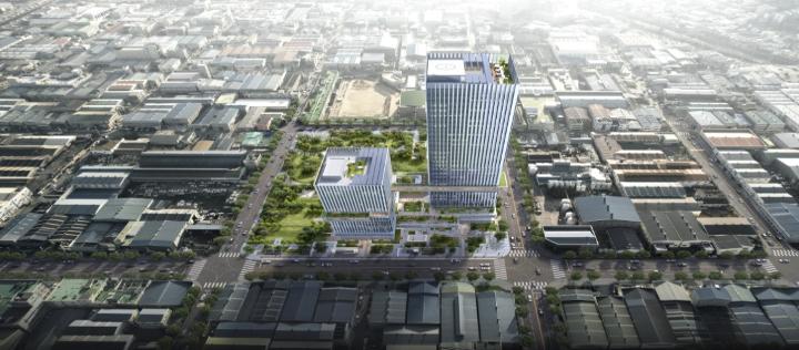 서부산 행정복합타운 건립사업 조감도