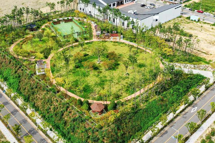 오리중앙공원 전경