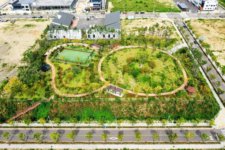 오리중앙공원 전경