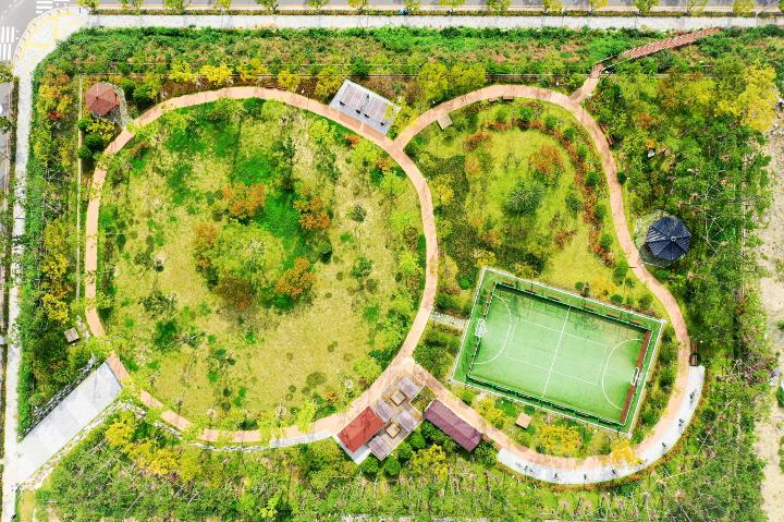 오리중앙공원 전경