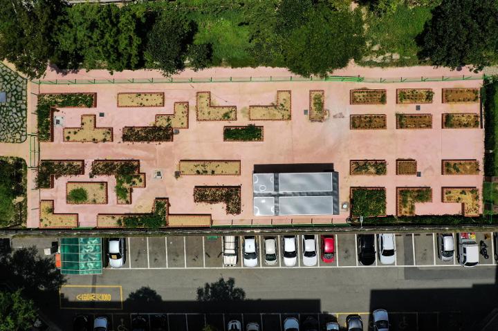 다대 텃밭커뮤티니 전경