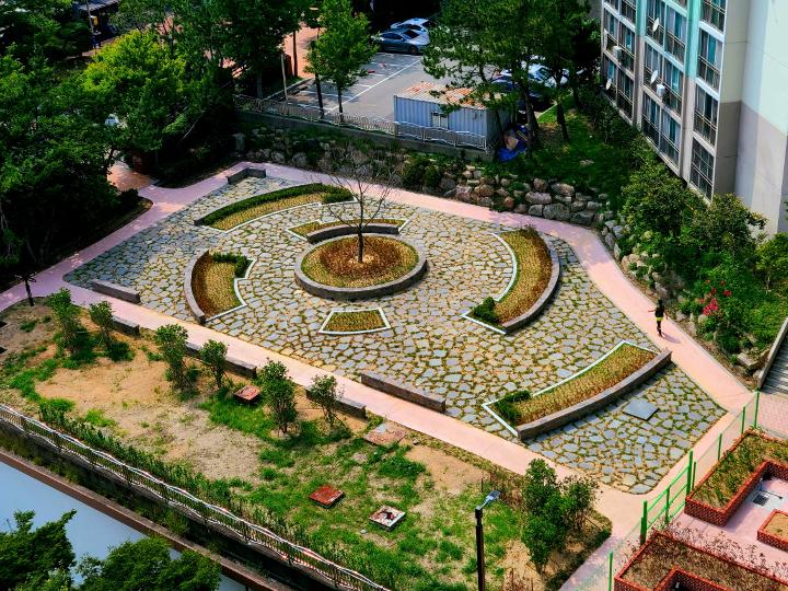 다대 텃밭커뮤티니 전경