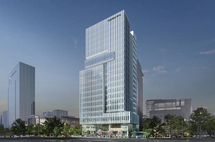 게임융복합스페이스 건립사업 투시도